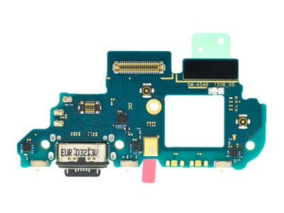 Samsung SM-A546 Galaxy A54 5G - Sub Board + Plug In + Microfono Pulled